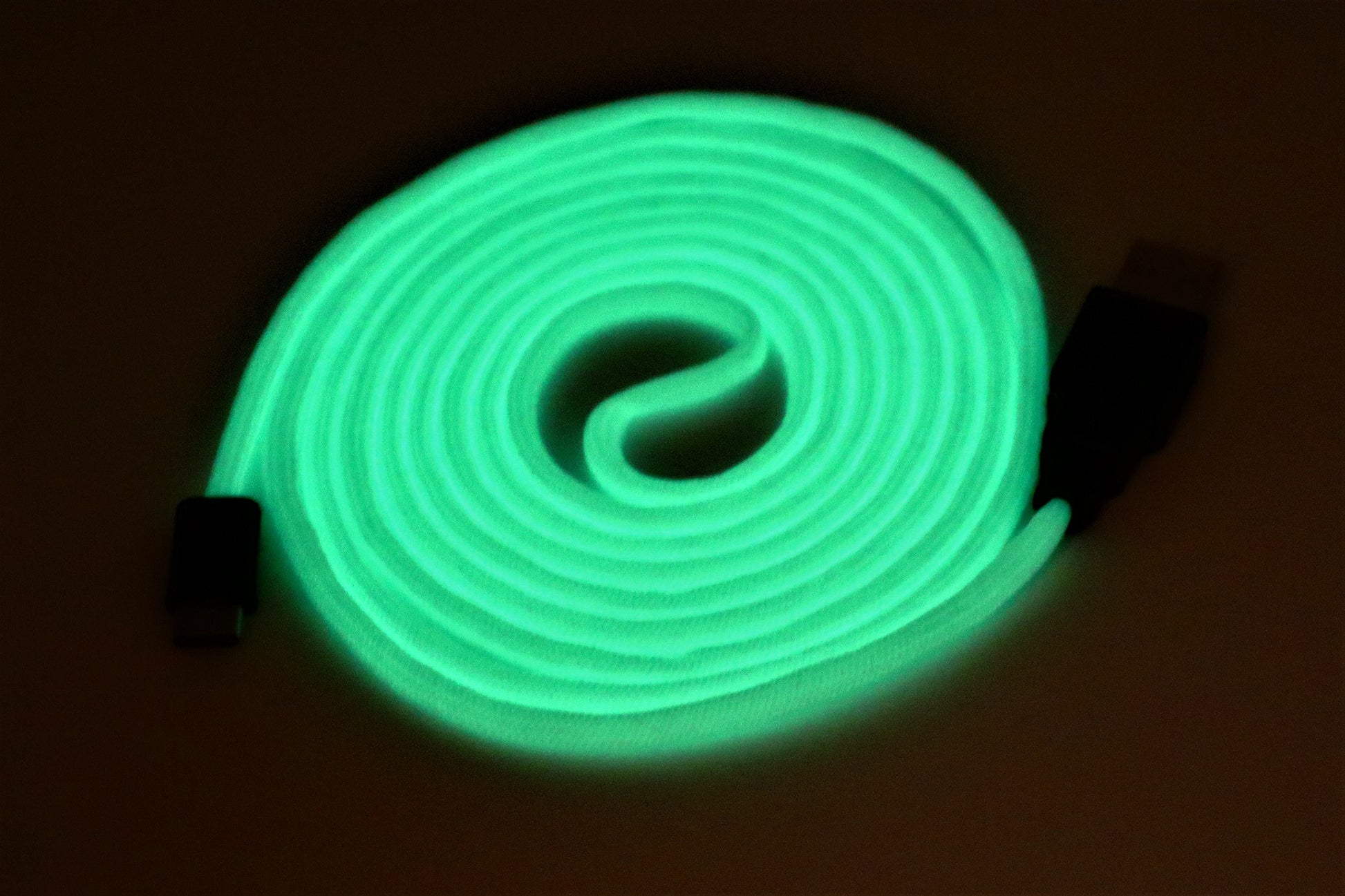 Kryptonite Glow Paracord Mouse Cable, Mouse Mod